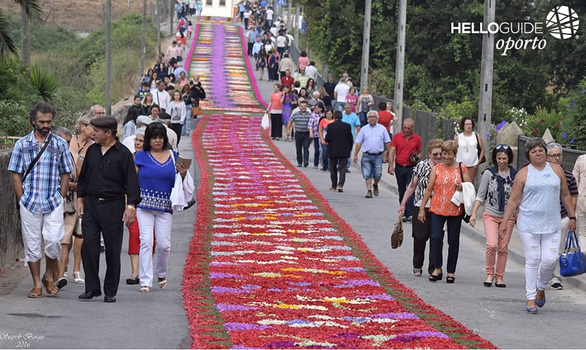 Alfombra de flores