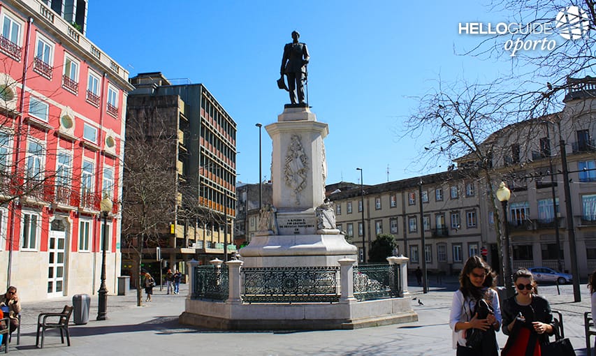 Statue von D. Pedro V