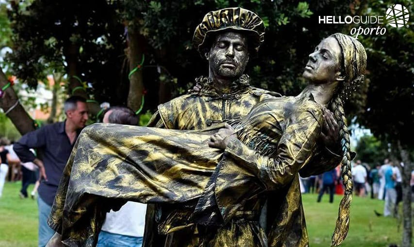 Живые статуи Espinho