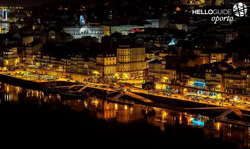 Porto at night