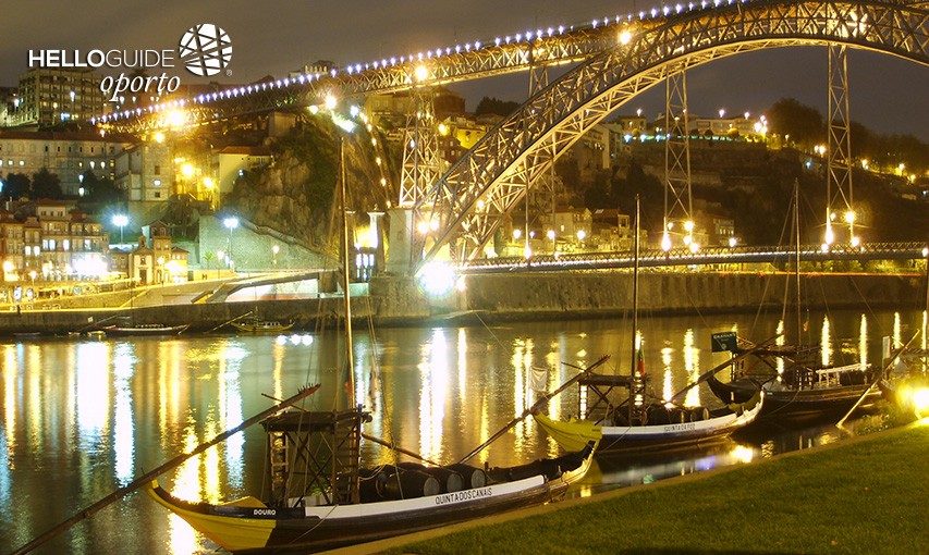 D. Luís I Bridge by night