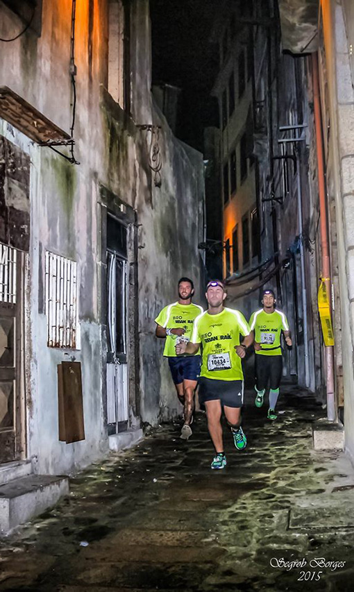 Trail urbana in Oporto.
